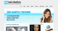 Desktop Screenshot of crediemanifesta.com